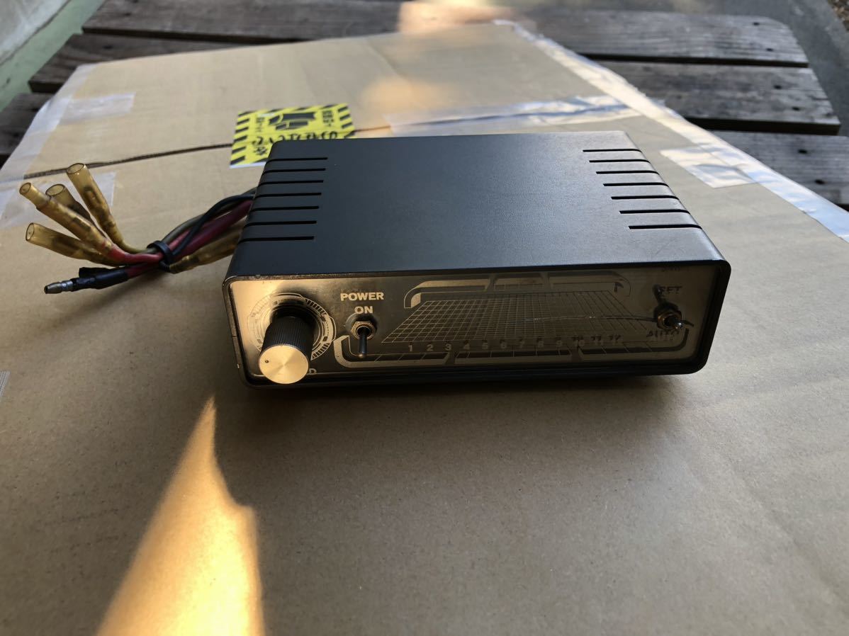 実働当時物 マーゴプロ 希少冷却ファン付 四連リレー機 12v24v共用