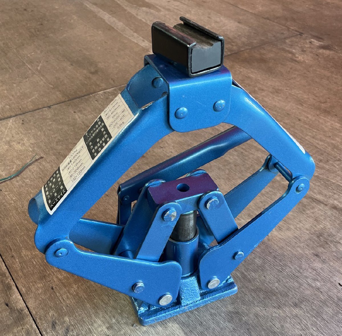 良品 大自工業 Meltec 1t 油圧パンタジャッキ FJ-100 パンタグラフ 
