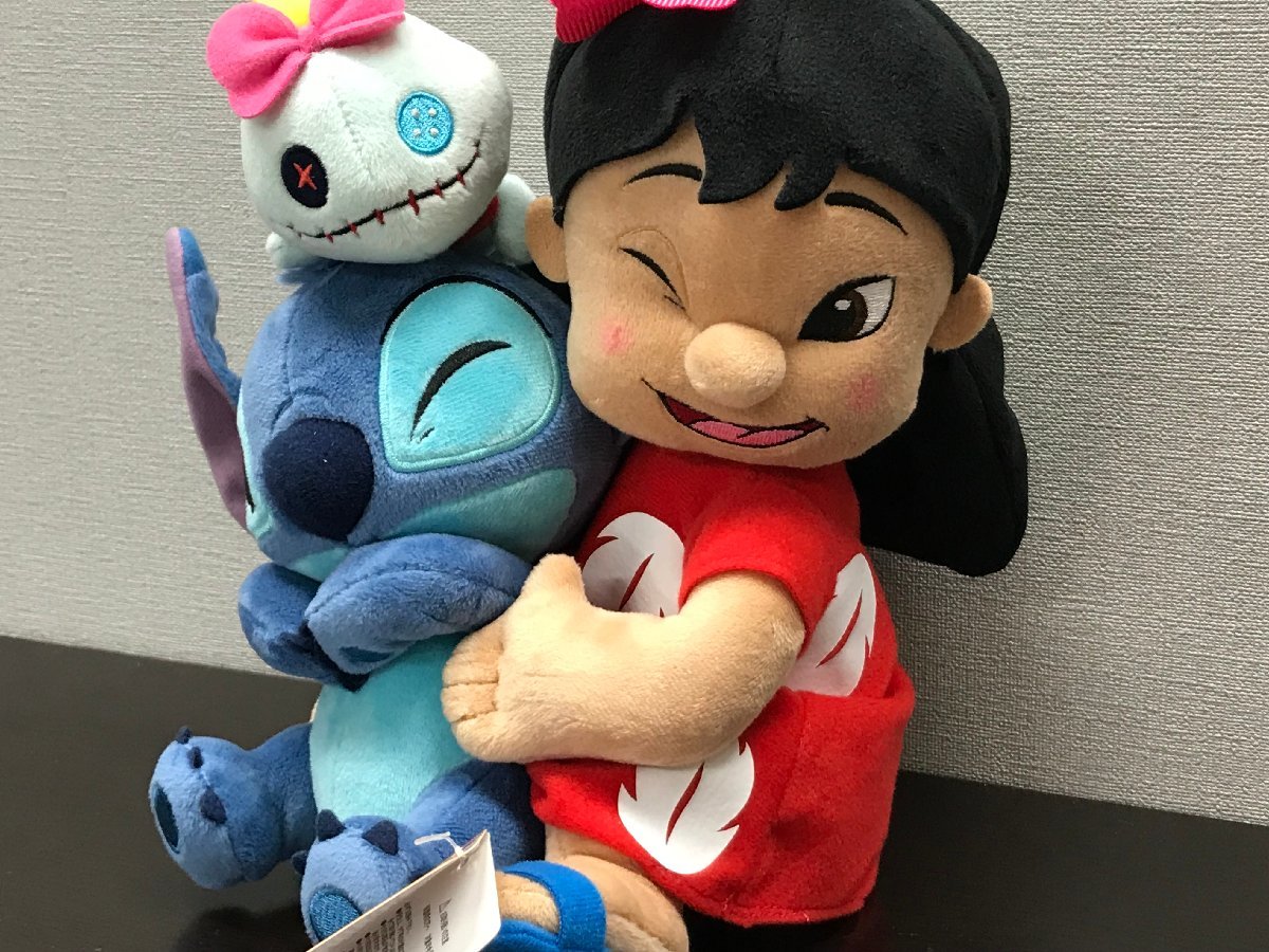 ディズニー ストア リロ＆スティッチ スクランプ ぬいぐるみ 1点 タグ