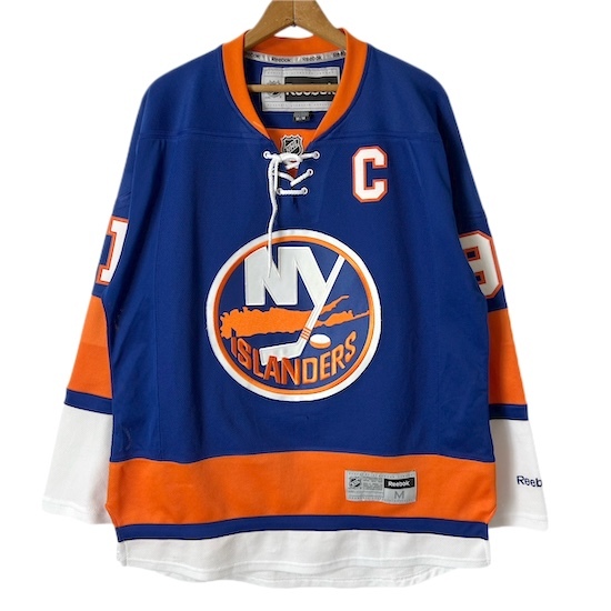 Reebok NHL ニューヨーク・アイランダース ユニフォーム(メンズ M)ホッケー ジャージ ゲームシャツ リーボック