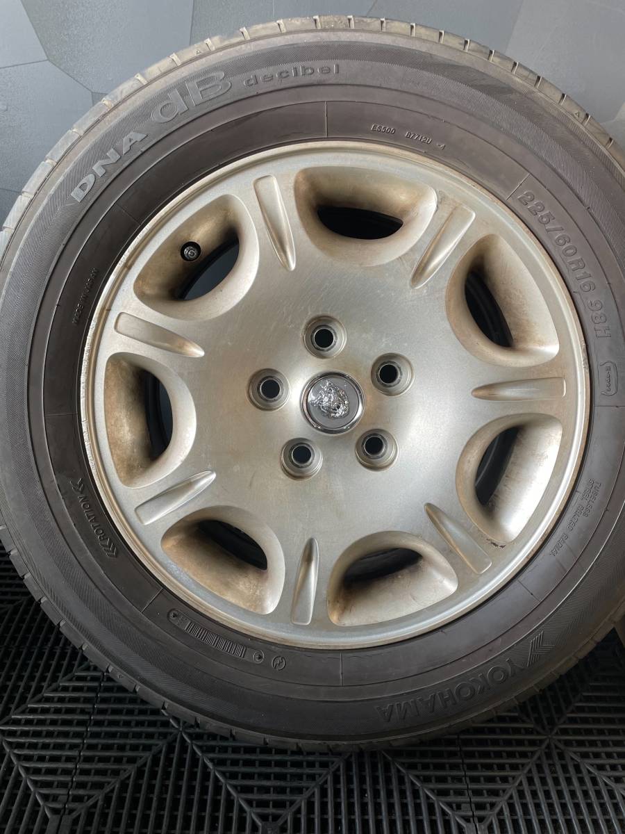 1円スタート】ジャガー純正XJ8 ソブリン純正ホイール 16インチ 7j+33 