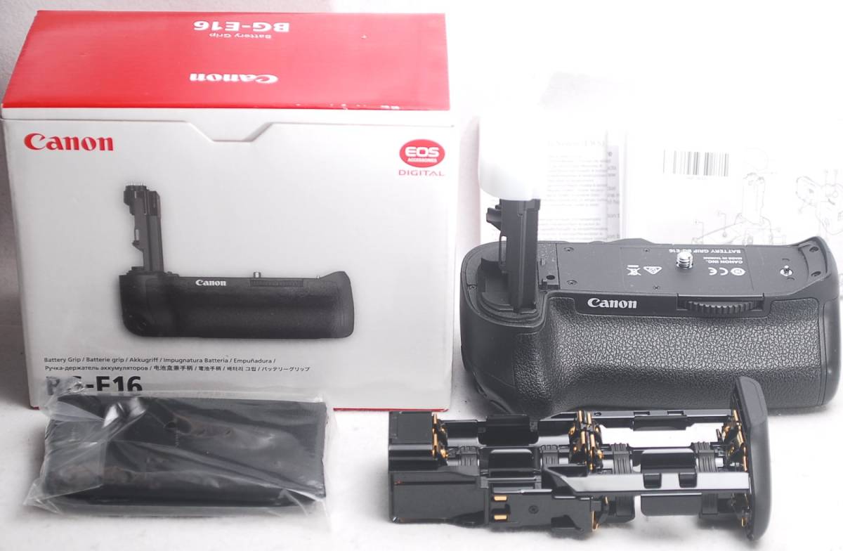 ★極美品！★キヤノンCanonバッテリーグリップ BG-E16 EOS 7D Mark II C282