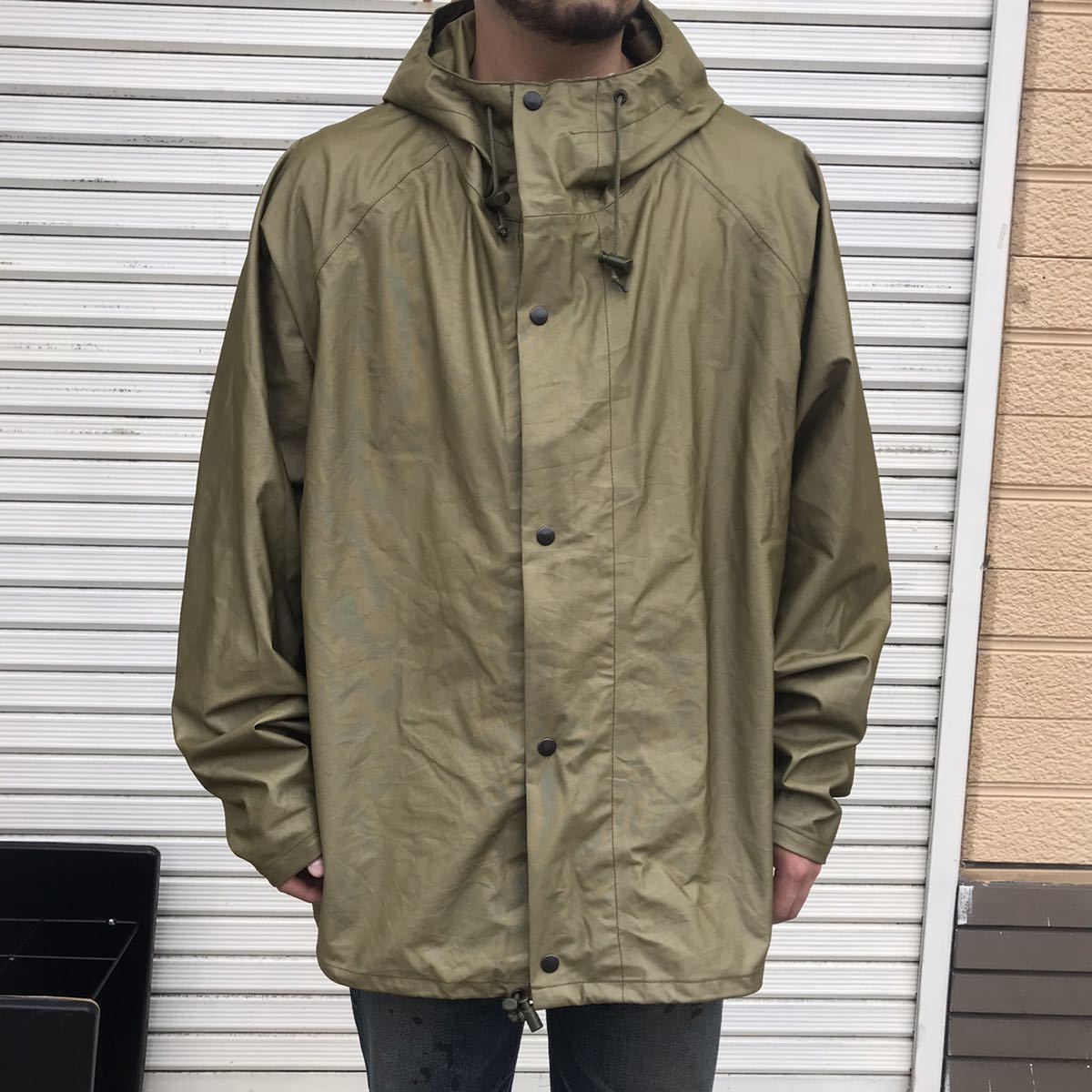 希少 美品 カナダ軍 実物 Canadian Army ECWCS ミリタリー GORE-TEX ゴアテックス パーカー 2XL ビッグサイズ 防水 米軍 マウンテンパーカ