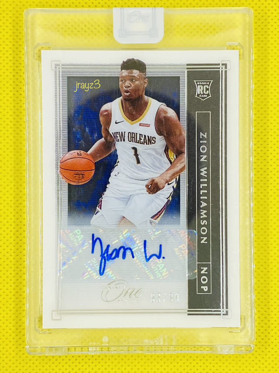 ☆高級版！99枚限定ルーキー直筆サイン☆2019-20 Panini One and One 