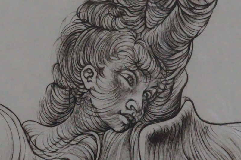 F18◇【ハンス・ベルメール】銅版画「胸像」直筆サイン ED:E.A. 1972年