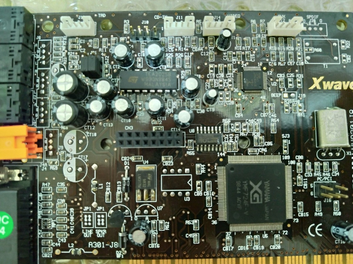 美品 wave LWHA301J8 YAMAHA XG YMF724F-V 【公式通販】