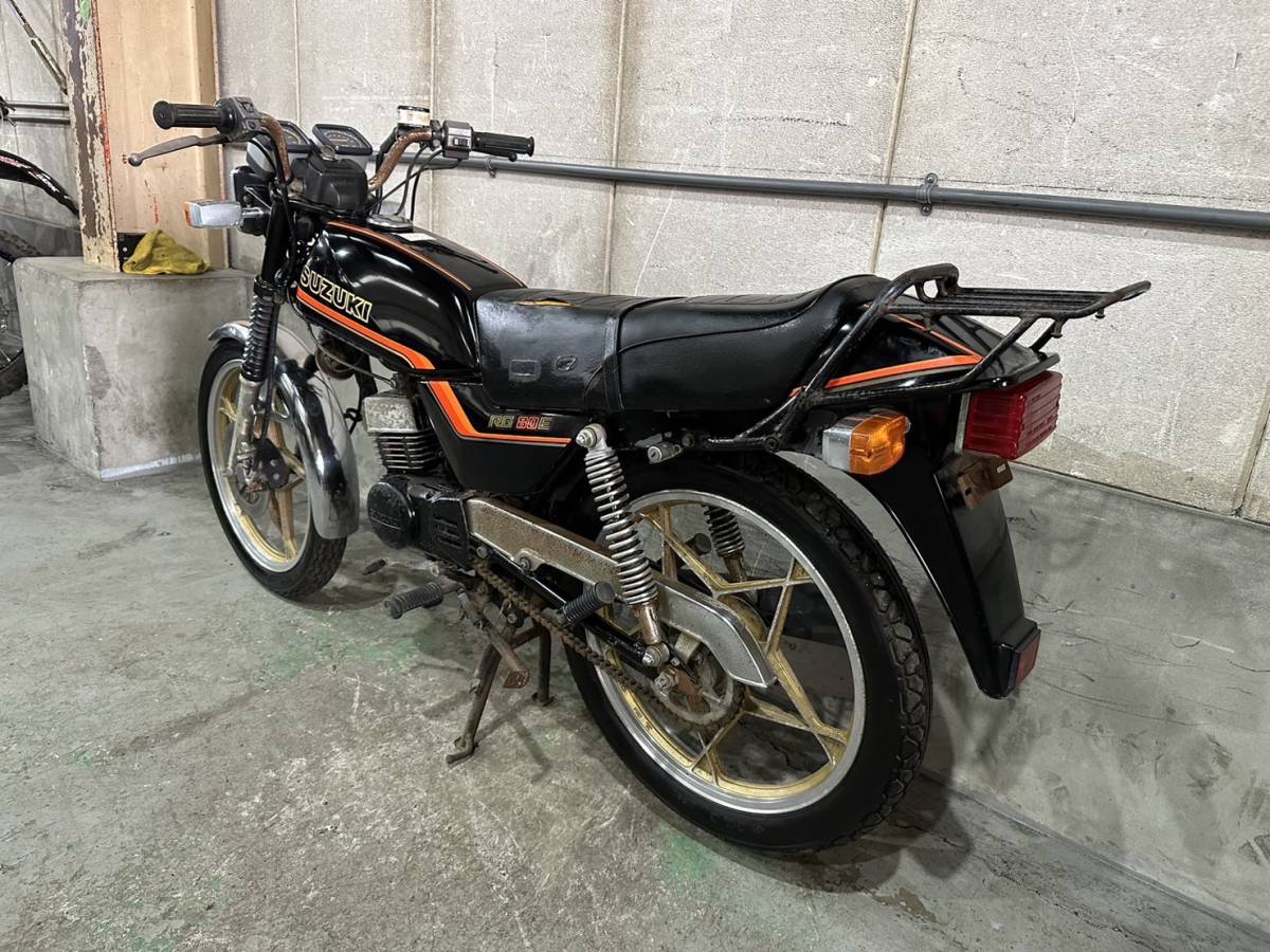 エンジン始動OK♪スズキ/ RG80E/ 8453km / RG80-100*** / 売り切り1円 