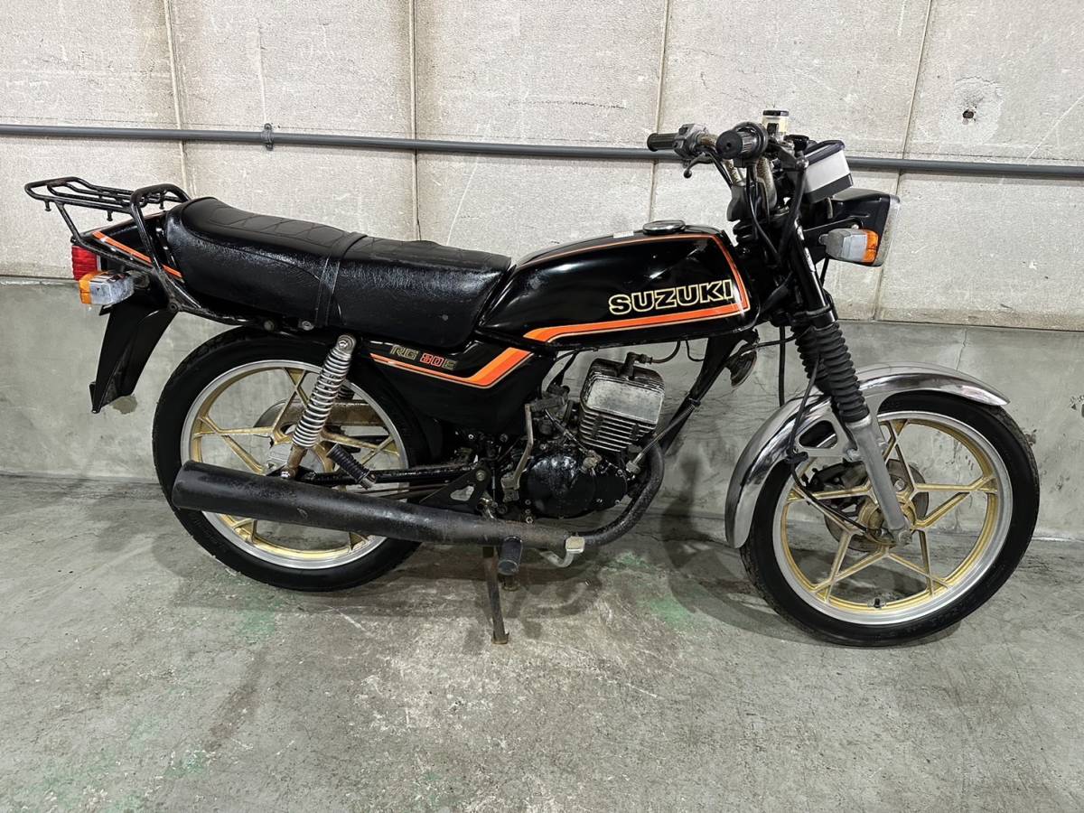 エンジン始動OK♪スズキ/ RG80E/ 8453km / RG80-100*** / 売り切り1円 