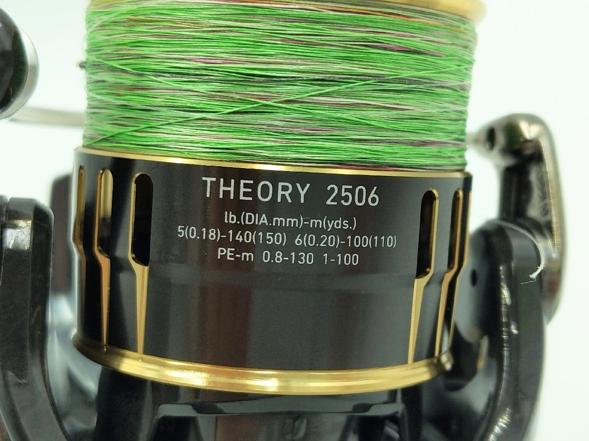 管67084) 良品 Daiwa ダイワ 17 セオリー 2506 スピニングリール