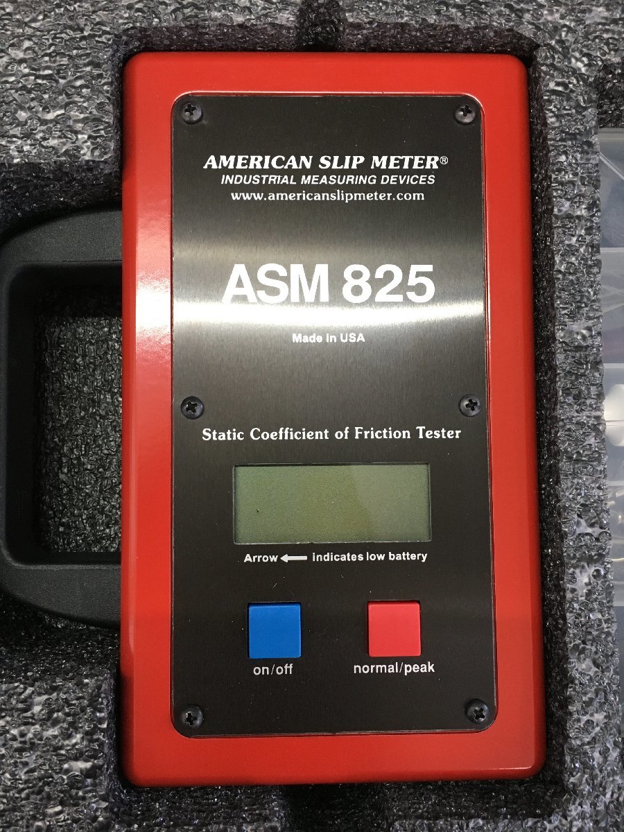 ASM 825 アメリカンスリップメーター 静的摩擦係数測定 （O-Y・PSMと他 