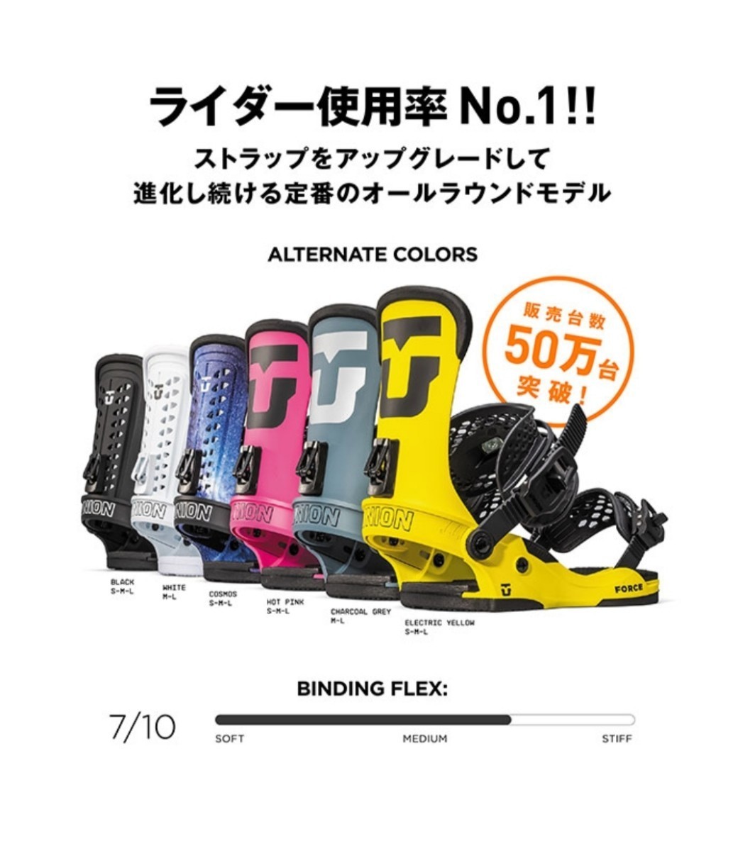 ビンディング M Men's Mサイズ Snowboard 22-23 Ultra Binding Union
