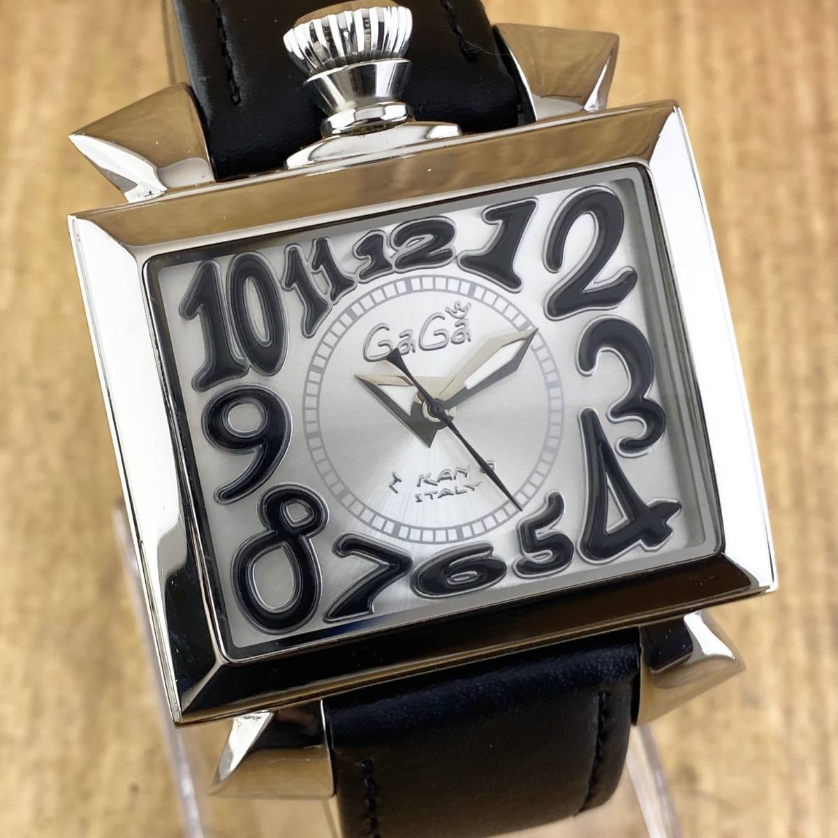 1円〜】GaGaMILANO ガガミラノ 腕時計 メンズ AT 自動巻 NAPOLEONE 