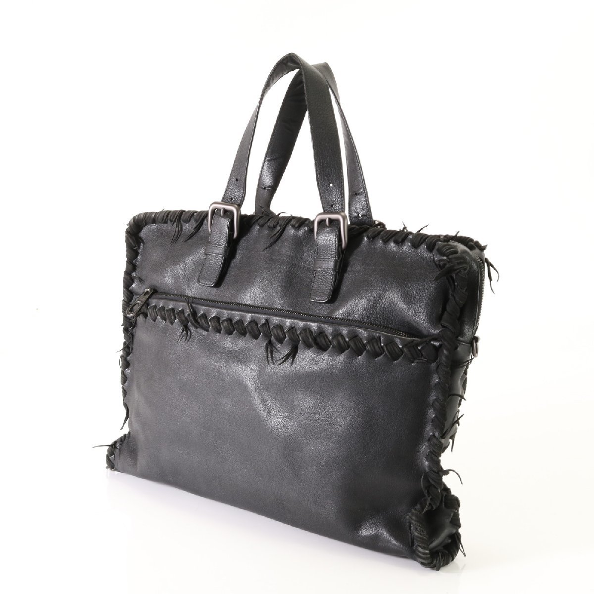 【極美品‼️】ボッテガヴェネタ ビジネスバッグ　黒　ブリーフケース BOTTEGA VENETA】ボッテガヴェネタ『ブリーフケース』274546 メンズ