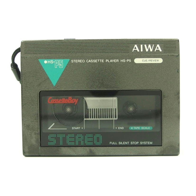 現状 AIWA アイワ ステレオカセットプレーヤー HS-P5 カセットボーイ