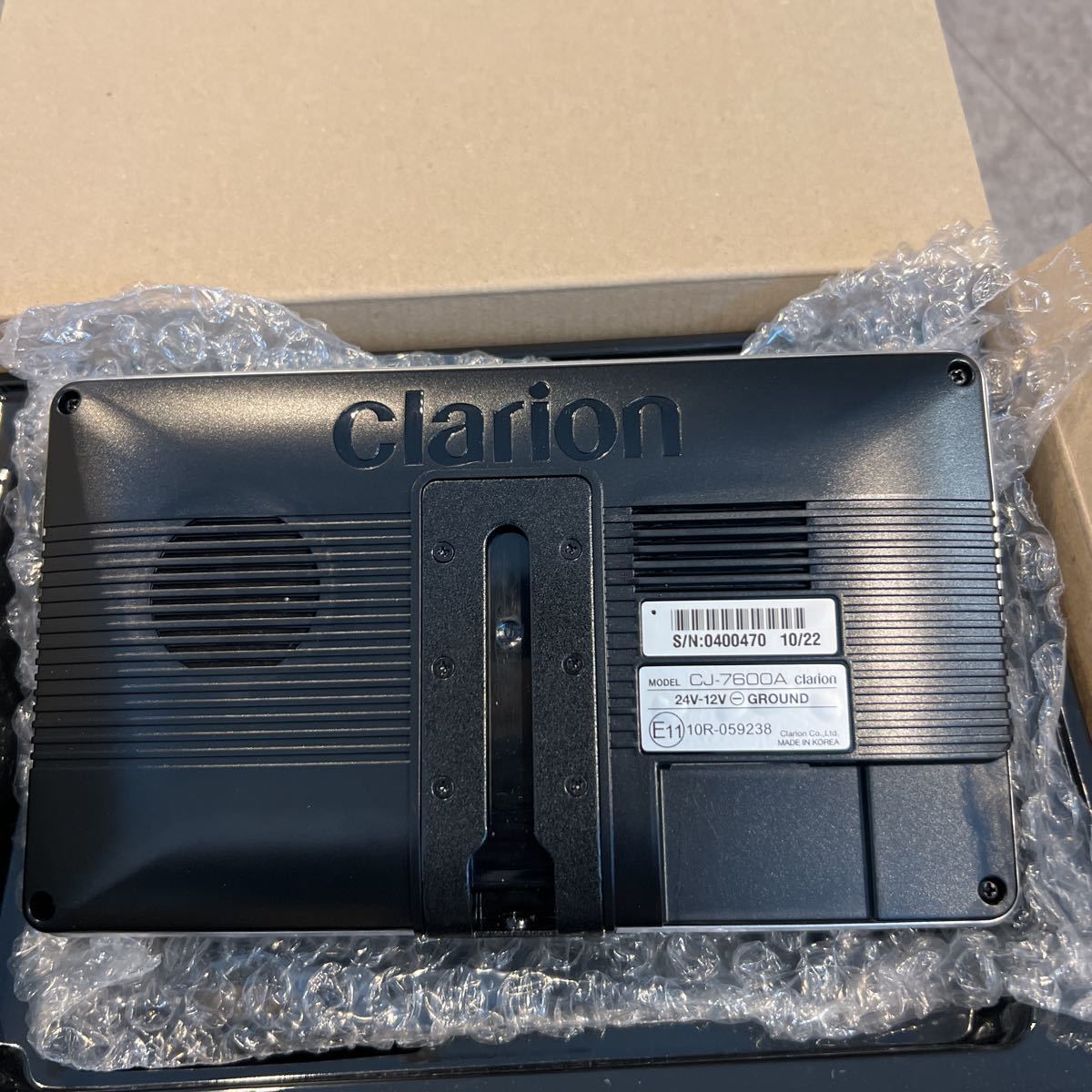 クラリオン Clarion トラック バス用 バックカメラ用 バックモニター