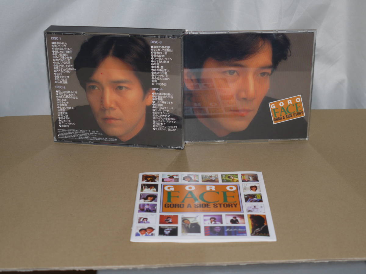 野口五郎 FACE CD4枚組 未開封品 2026年最新】Yahoo!オークション