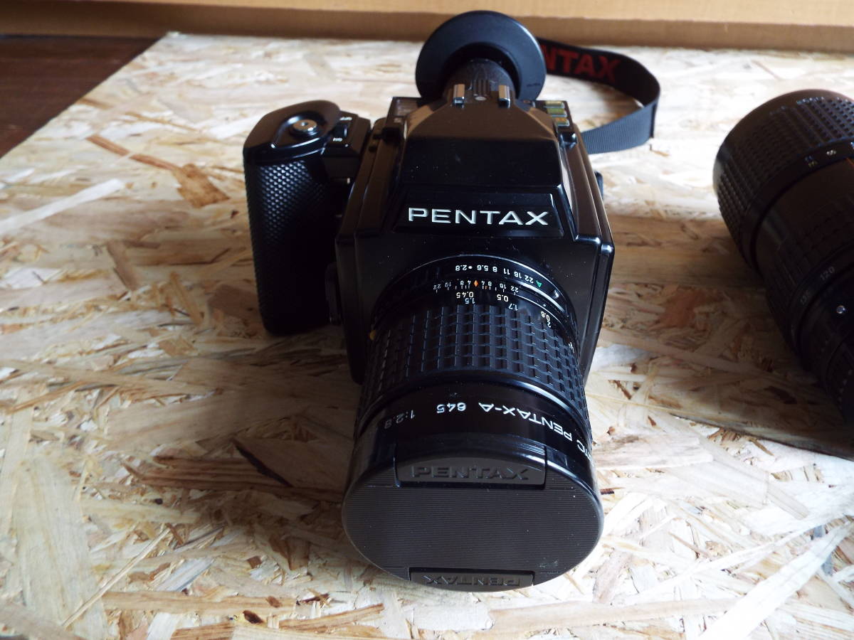 PENTAX 645 中判カメラ ペンタックス フィルムカメラ+レンズ6本