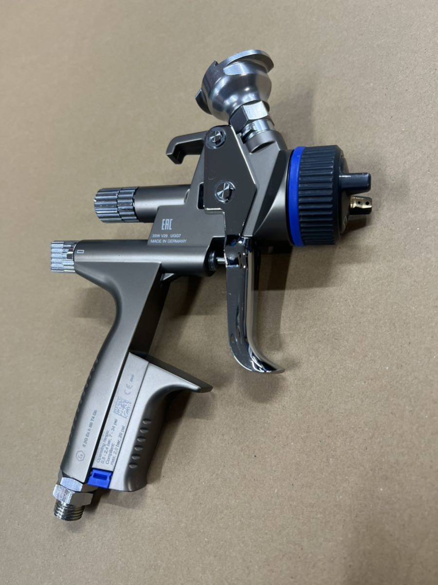 SATA jet X5500 1.3RP I 美品 アダプターセット 美品 塗装スプレーガン 