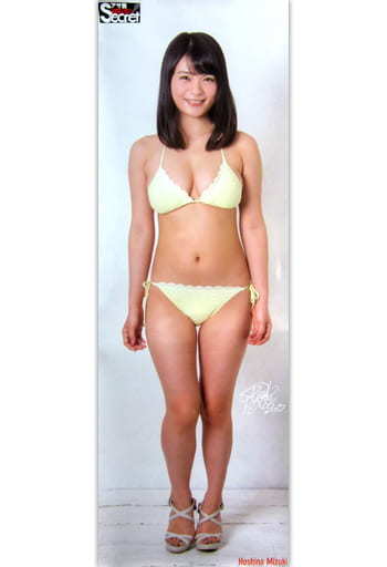 時希美穂等身大ポスター（アサ芸プラス応募者） 星名美津紀 等身大ポスター アサ芸Secret! Vol.52 応募者全員サービス