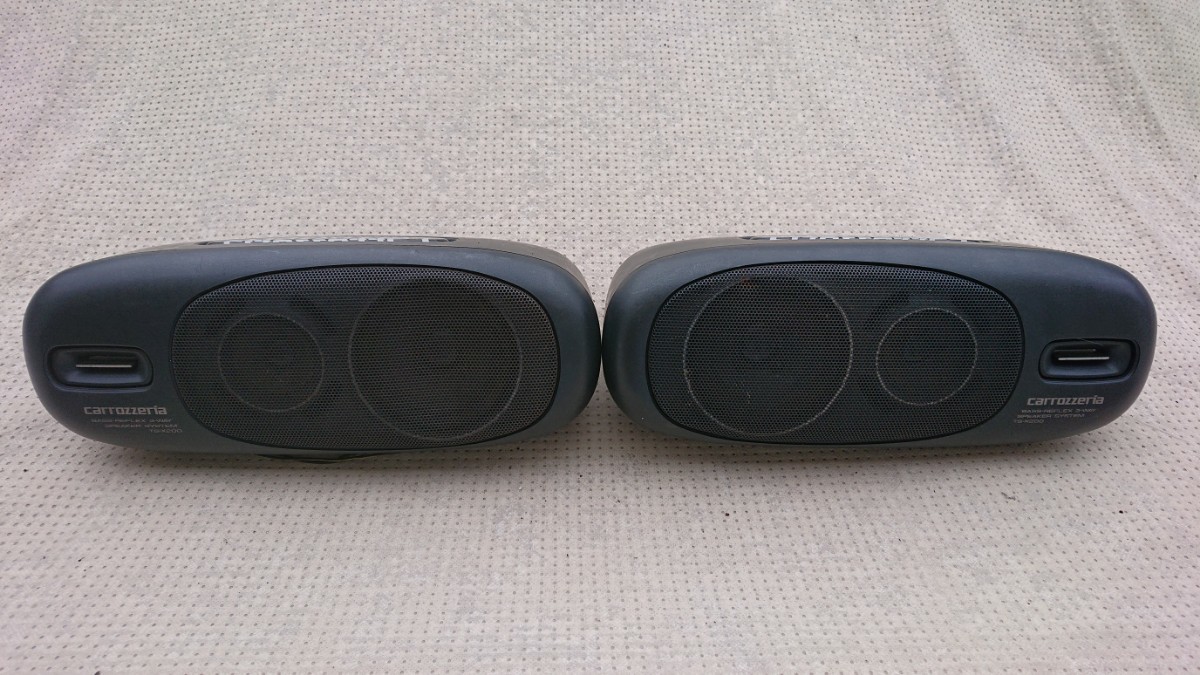 Pioneer カロッツェリア 置き型スピーカー TS-X200 イルミ点灯チェック