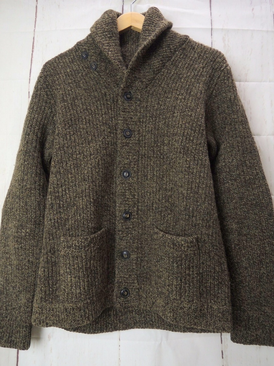 RRL RALPH LAUREN ダブルアールエル ラルフローレン ショールニット 