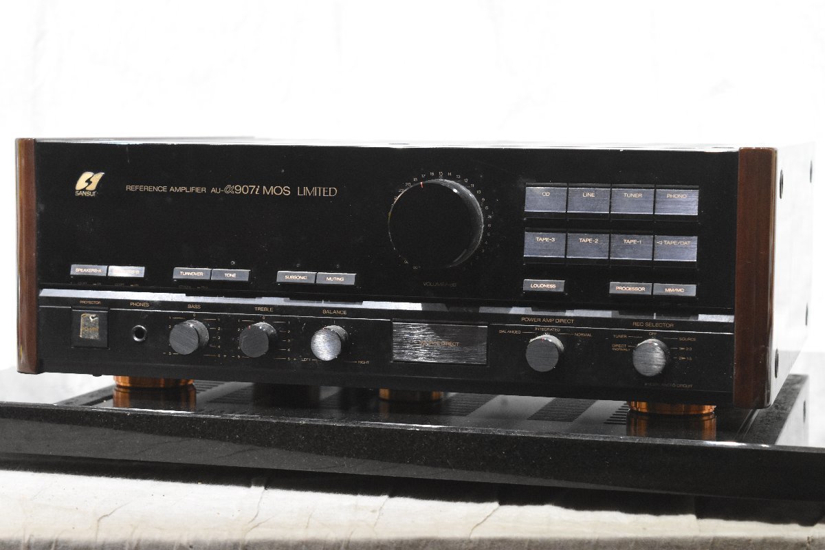 ジャンク SANSUI サンスイ AU-D907 プリメインアンプ オーディオ機器