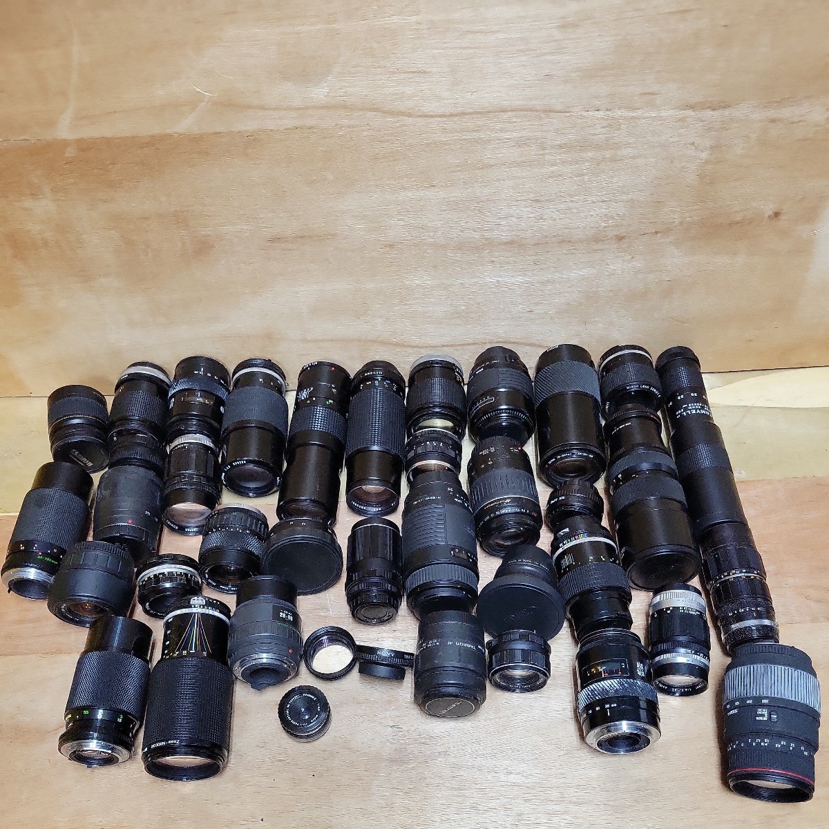D カメラレンズ 36点 他まとめて Canon Nikon MINOLTA TAMRON SIGMA