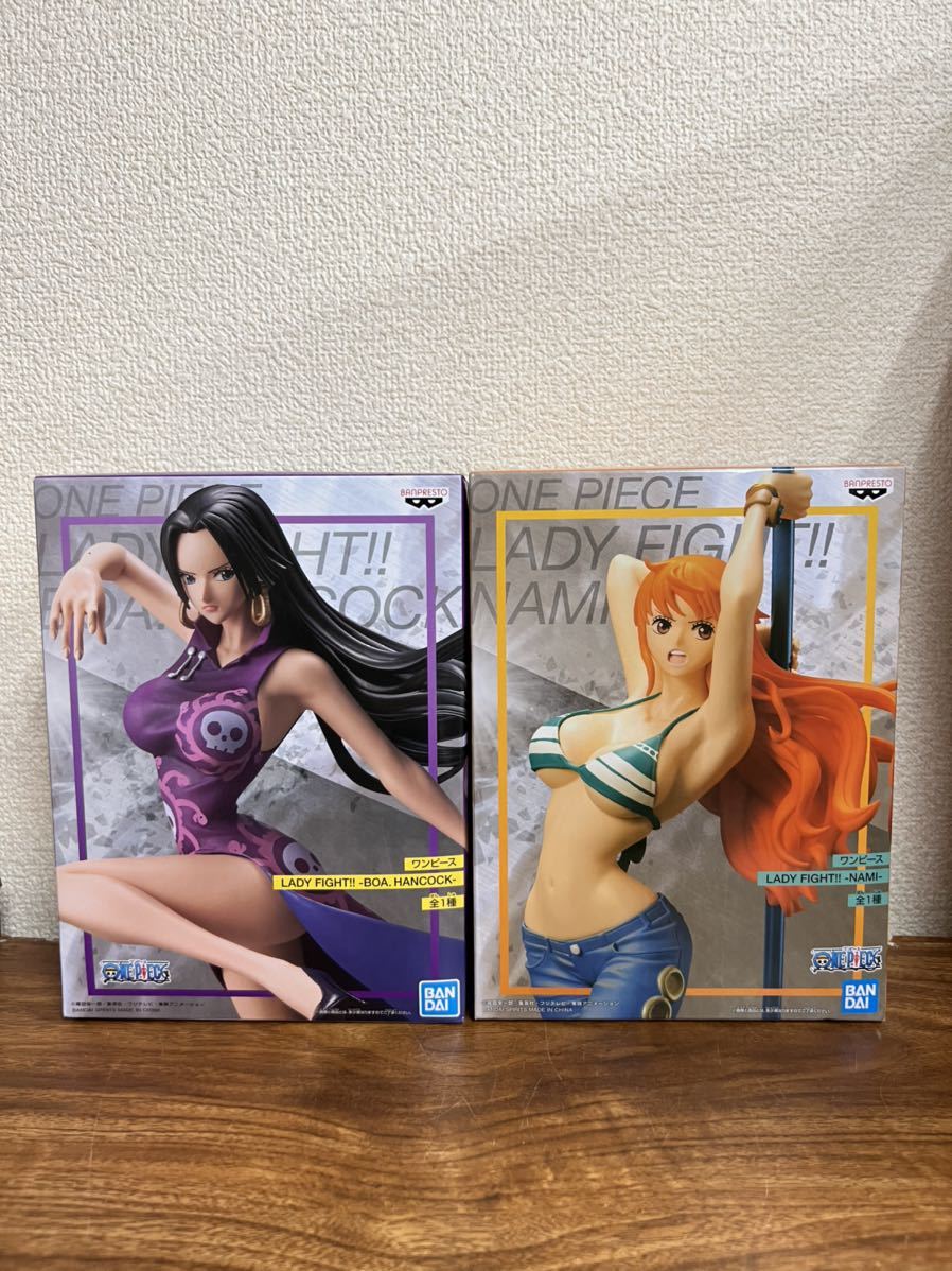 ワンピース pop ボア・ハンコック ナミ フィギュア2体セット 数2セットあり ワンピース LADY FIGHT ボア・ハンコック ナミ ONE