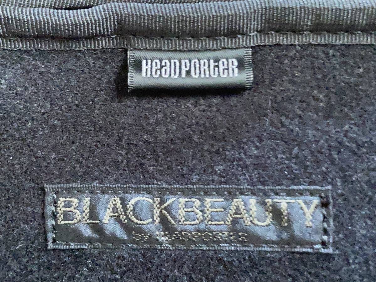 新作登場，大人気 HEAD PORTER BLACK BEAUTY LAPTOP CASE HP-3725