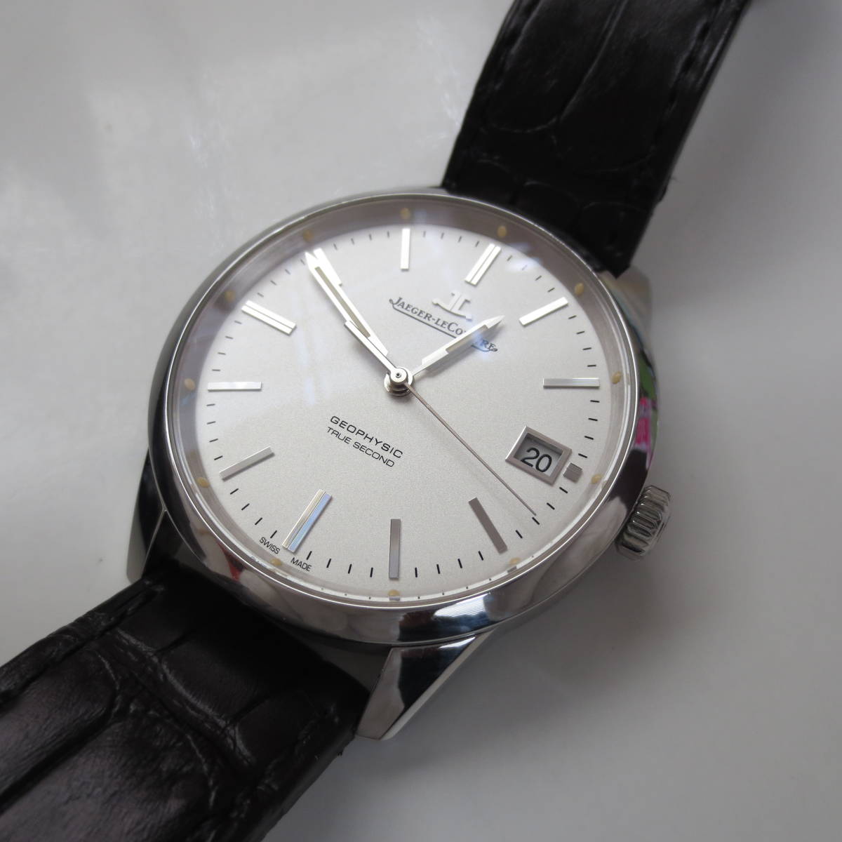 安い，低価 Jaeger Lecoultre Geophysic True Second Q8018420 ジャガールクルト ジオフィジック トゥルーセコンド 自動巻 ステップ運針 本物(ジャガー・ルクルト)｜売買されたオークション情報、yahooの商品情報をア ジャガー・ルクルト