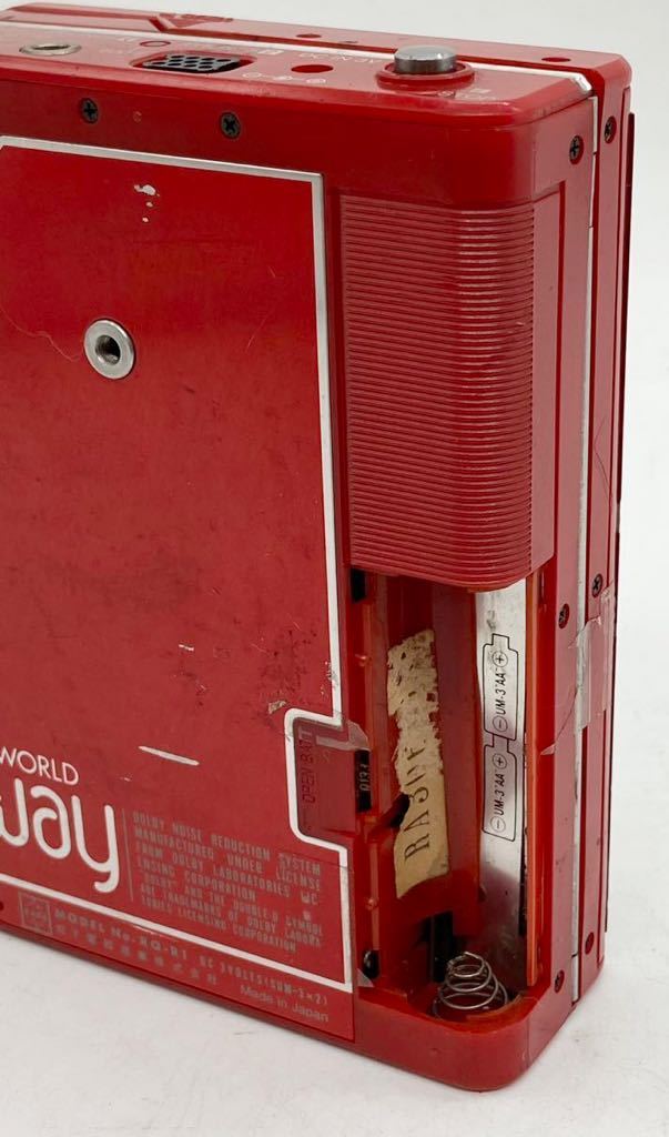 希少！ National RQ-R1 WORLD Way vintage PORTABLE CASSETTE PLAYER