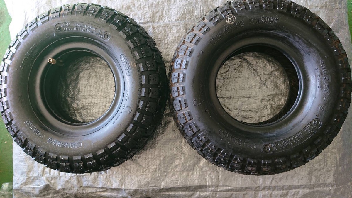 【未使用品】HONDA ホンダ モンキー Z50M M型用タイヤ 4.10/3.50-5 台湾製