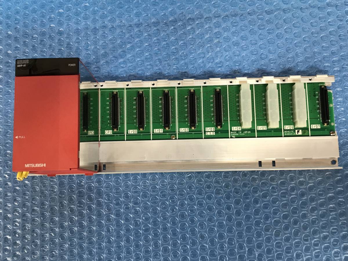CK18171] MITSUBISHI 三菱 シーケンサ Q38B 基本ベースユニット Q61P