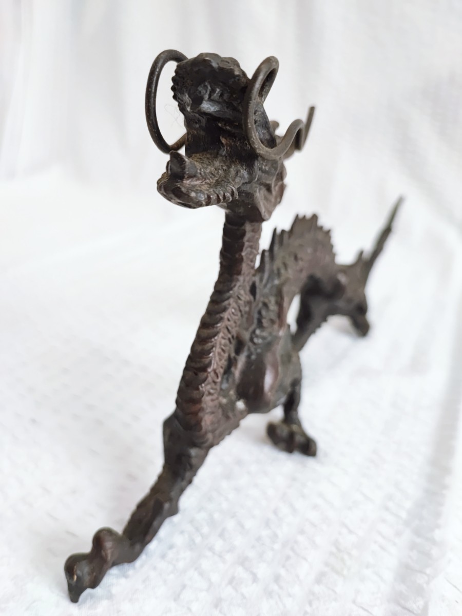 龍の置物 龍 置物 アンティーク インテリア 骨董 中国 竜 昭和レトロ