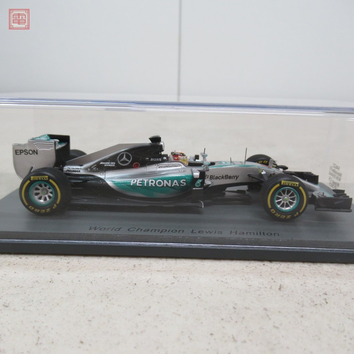 ミニチャンプス 1/43 メルセデスW06 ルイス ハミルトン アメリカGP ミニチャンプス 1/43 メルセデスW06 ルイス ハミルトン アメリカGP
