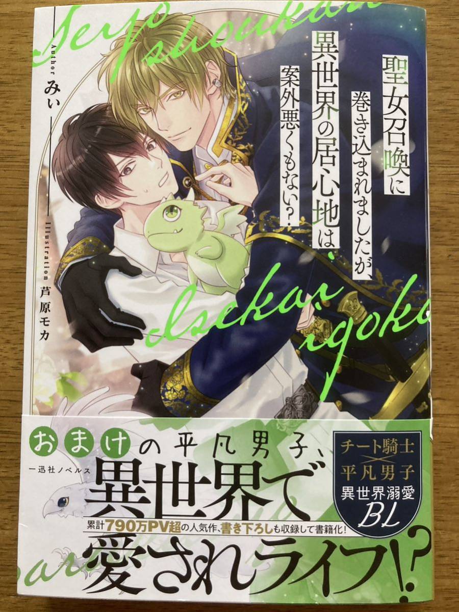 6月新刊『聖女召喚に巻き込まれましたが、異世界の居心地は案外悪くも