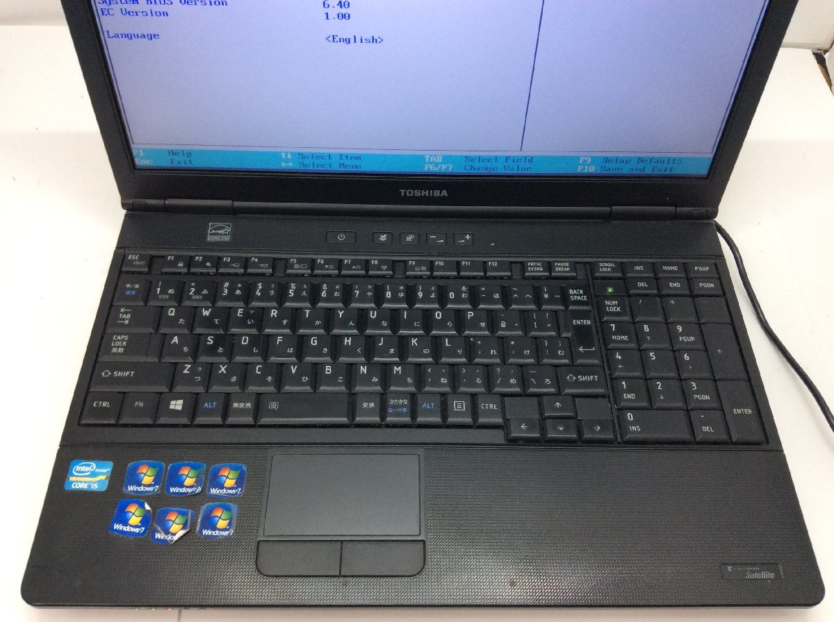 ジャンク/ TOSHIBA dynabook Satellite B552/F PB552FBBP27A51 Intel Core i5 ...
