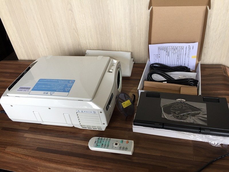 ●書画カメラ搭載ドキュメントプロジェクター aui AD-2100X 3100lm XGA 通常焦点 HDMI VGA リモコン付 [C0626W2]