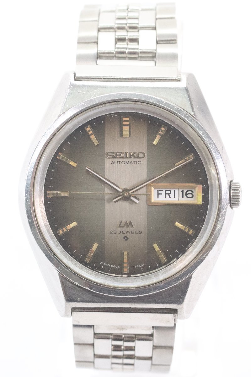 【週末限定価格】稼働 SEIKO ロードマチック 自動巻き 5606-7310 5606-7310 ロードマチック SEIKO セイコー LM - 自動巻き デイデイト