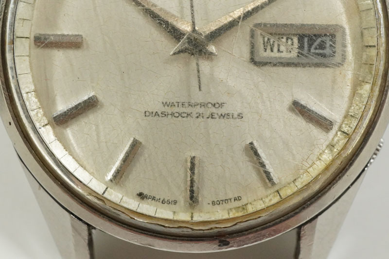 1円~スタート【888】可動 SEIKO/セイコー sportsmatic5/Ref:6619-8050