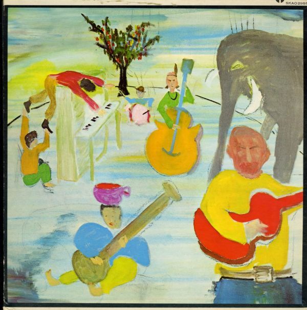 USオリジLP！B.D.表記無し 虹ラベル 初期 The Band / Music From Big