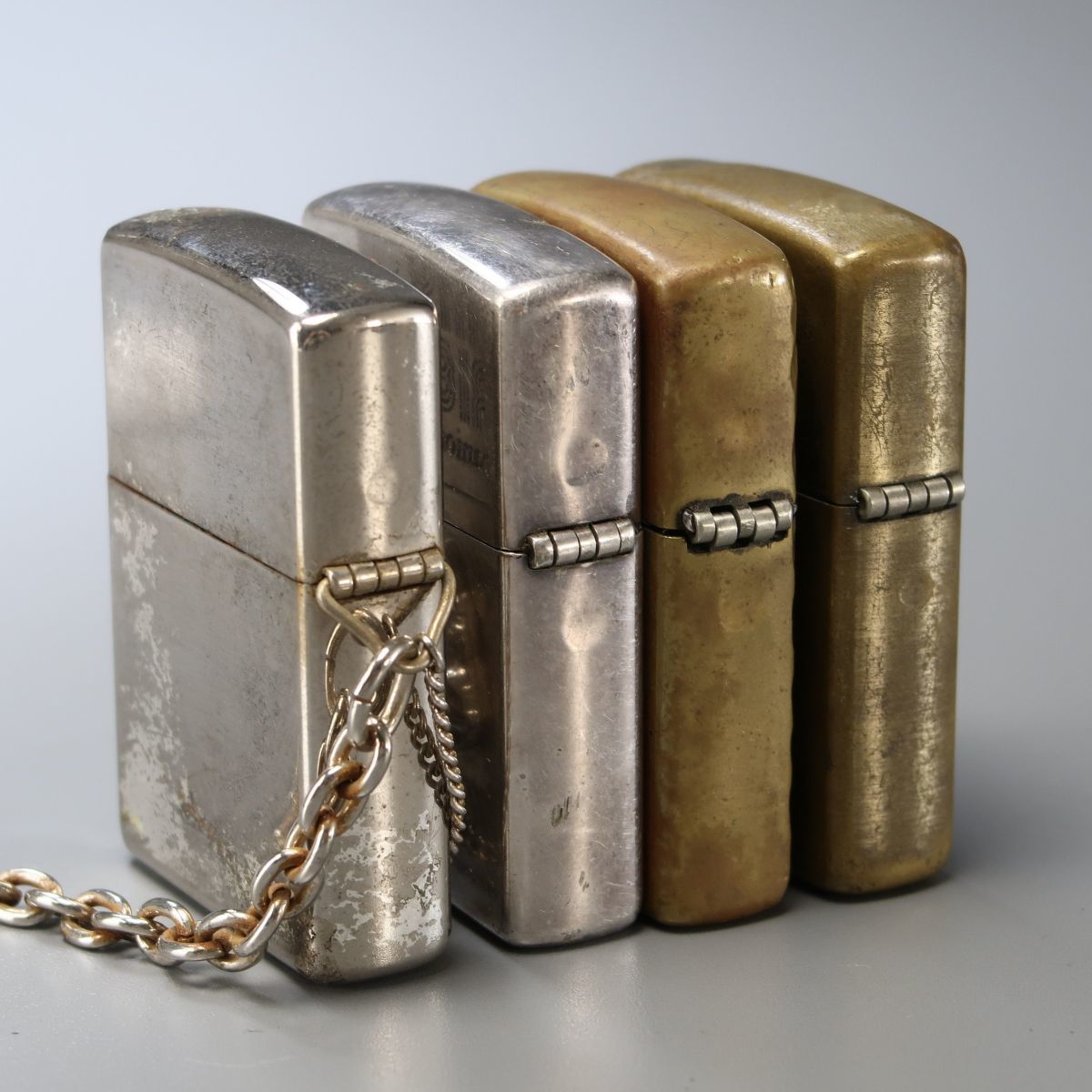 GJ4092：zippo/ジッポー オイルライター ポケットクロック 5点セット 