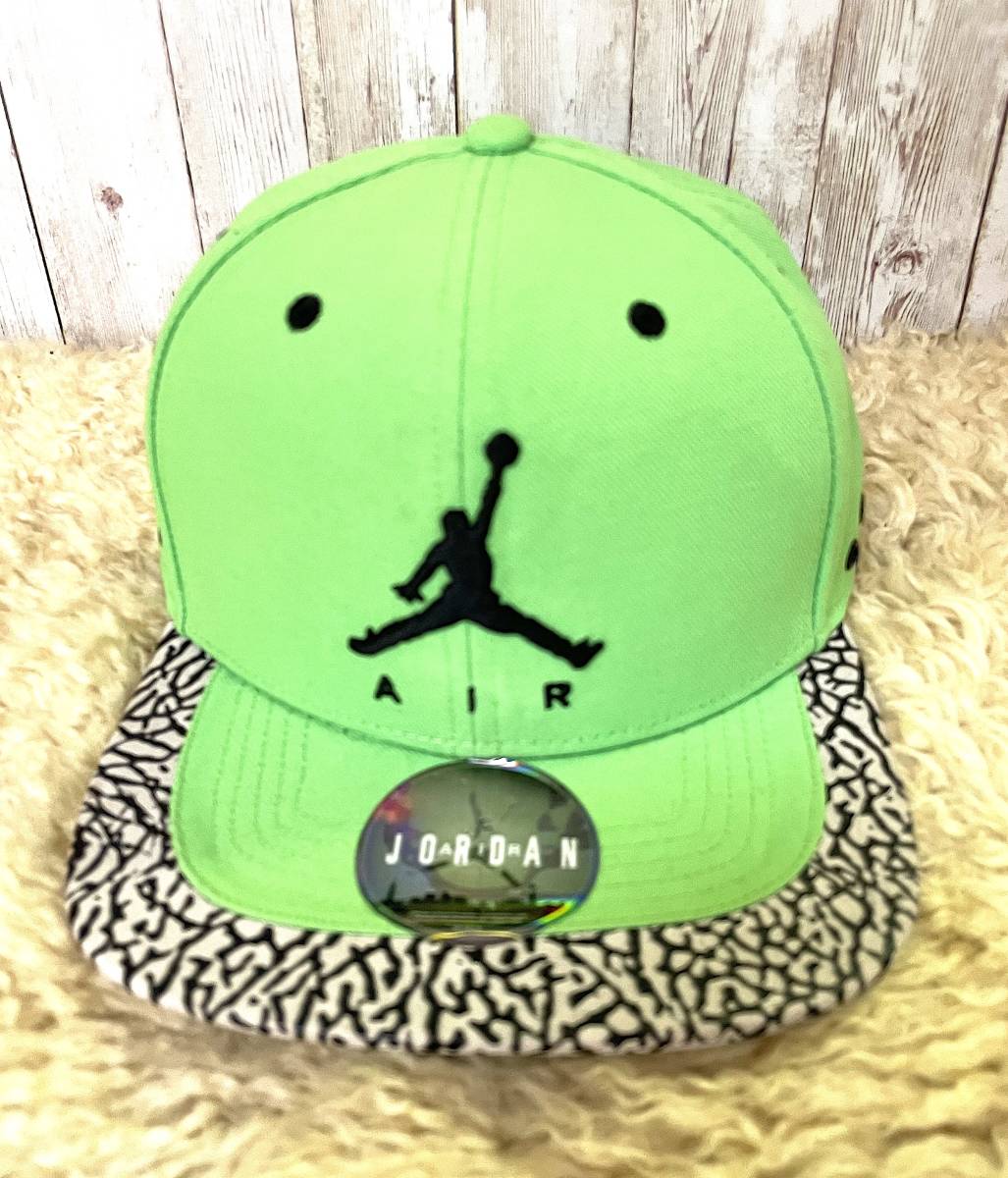日本正規未発売 レアカラー ナイキ ジョーダン キャップ セメント コラボ レブロン グリーン KOBE JORDAN 