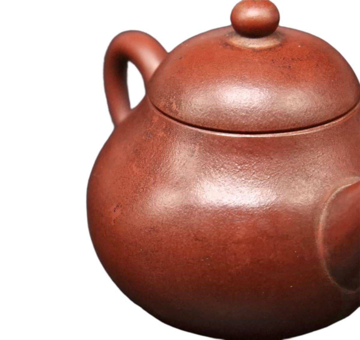 急須 在銘 煎茶道具 朱泥 茶壺 唐物 紫砂 中国美術 茶壷 茶道具 水注
