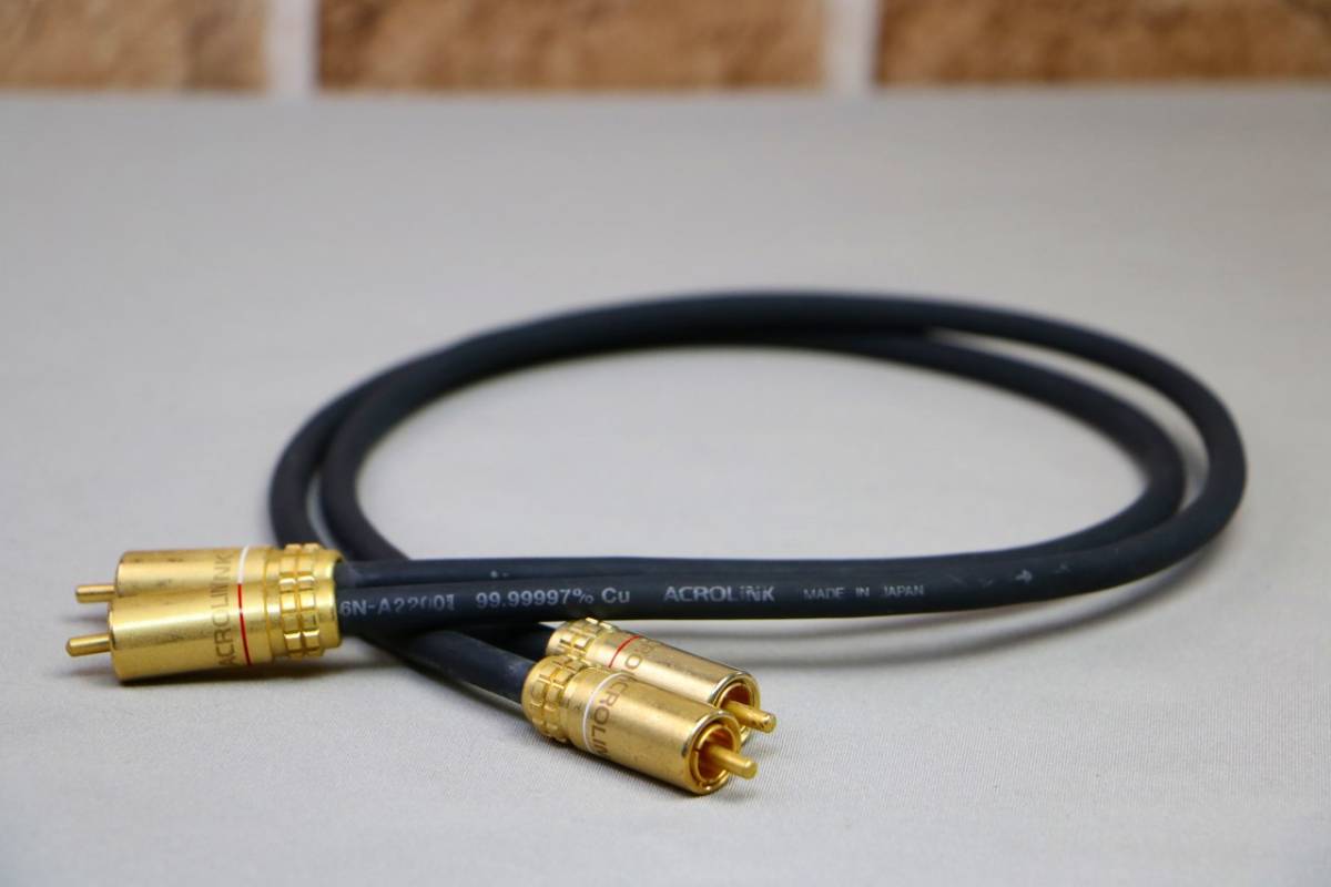 ACROLINK アクロリンク 6N-A2200II RCAケーブル