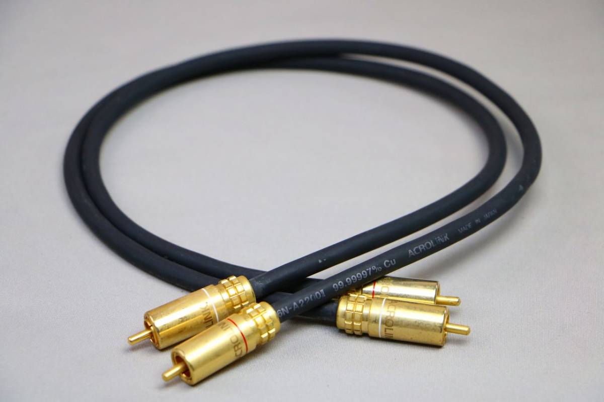 ACROLINK アクロリンク RCAケーブル ペア - ⁄ 6N-A2200II 1.0m