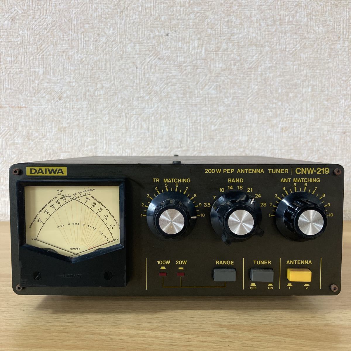 DAIWA CNW218 アンテナチューナー 200W PEP 【DAIWA】ダイワ アンテナ