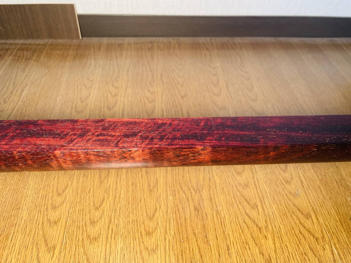 最高級　津軽三味線　金細　子持綾杉胴　両面高音質人工皮張り済み。_8