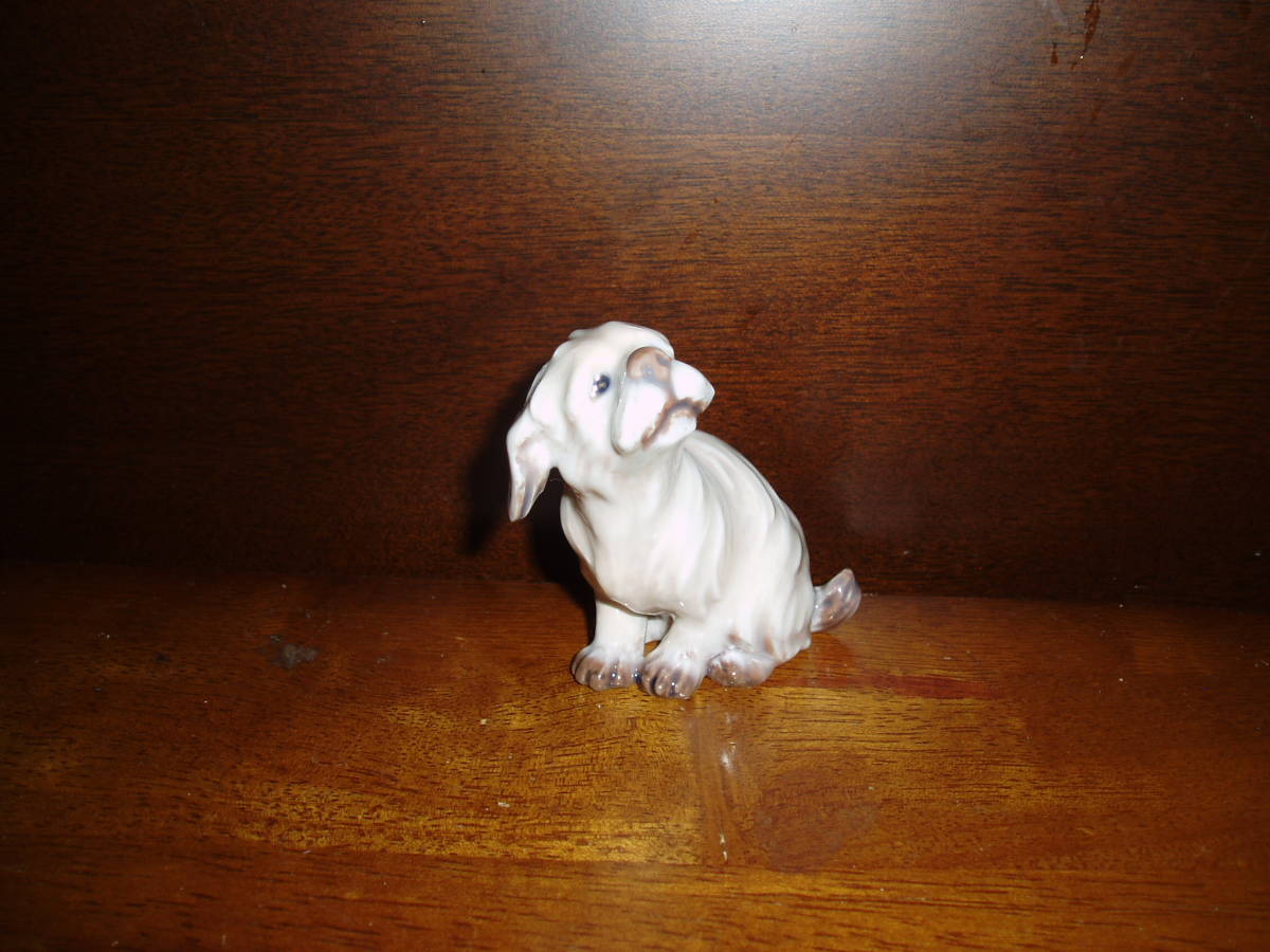ロイヤルコペンハーゲン（Dahl jensen マルチーズ：Maltese terrier＜フィギュリン ＞）
