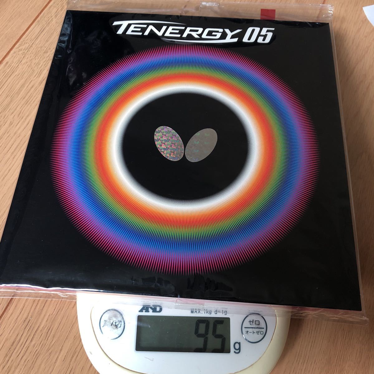 テナジー05黒特厚 ラクザXソフト赤MAX バタフライテナジー 64-FX 2枚